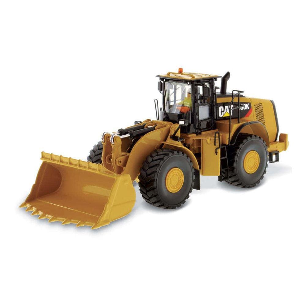 Miniatura 1/50 Trator Pá Carregadeira Cat 980K
