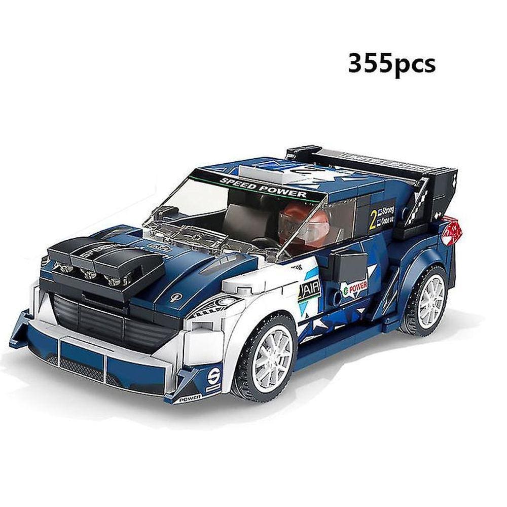City Car Speed Champion Racer Building Block Racing Super Te