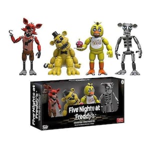 Fnaf Action Figures 4pcs / Pack Brinquedos Modelo 5cm
