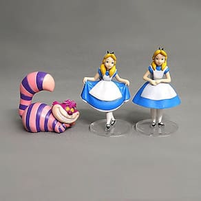 Disney Alice no País das Maravilhas Cheshire Gato Estatueta Brinquedo Caixa F