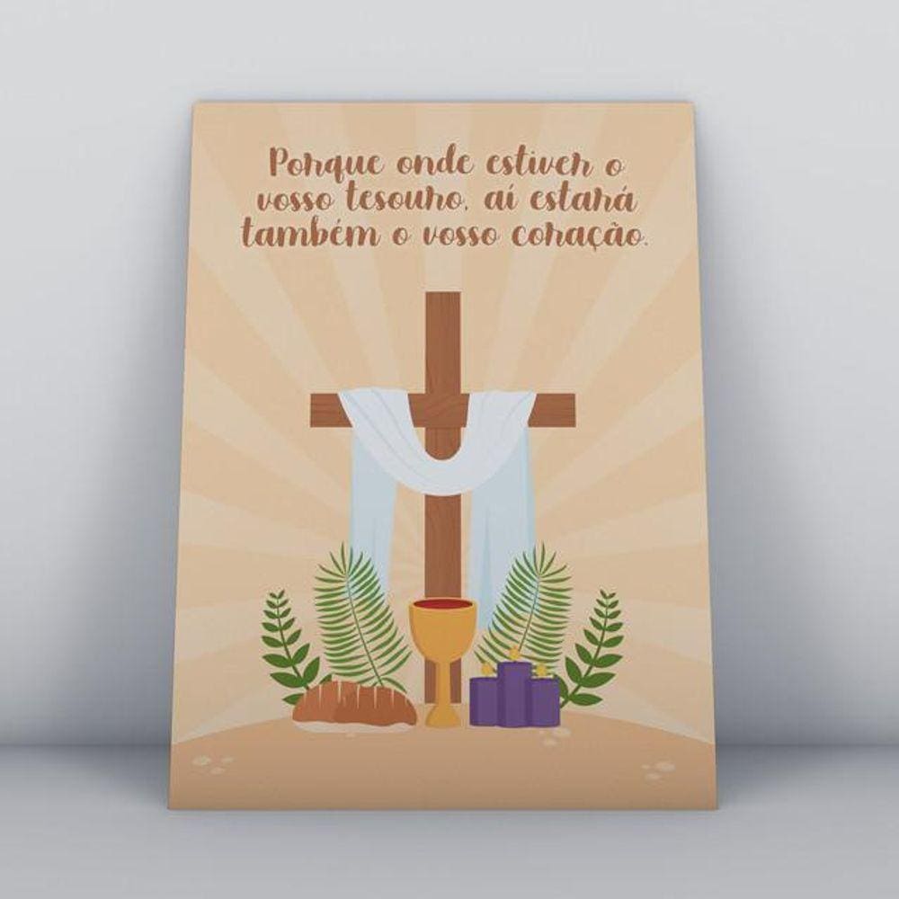 Quadro Religião Cristã 009 - Quadros TAC - 20x30cm