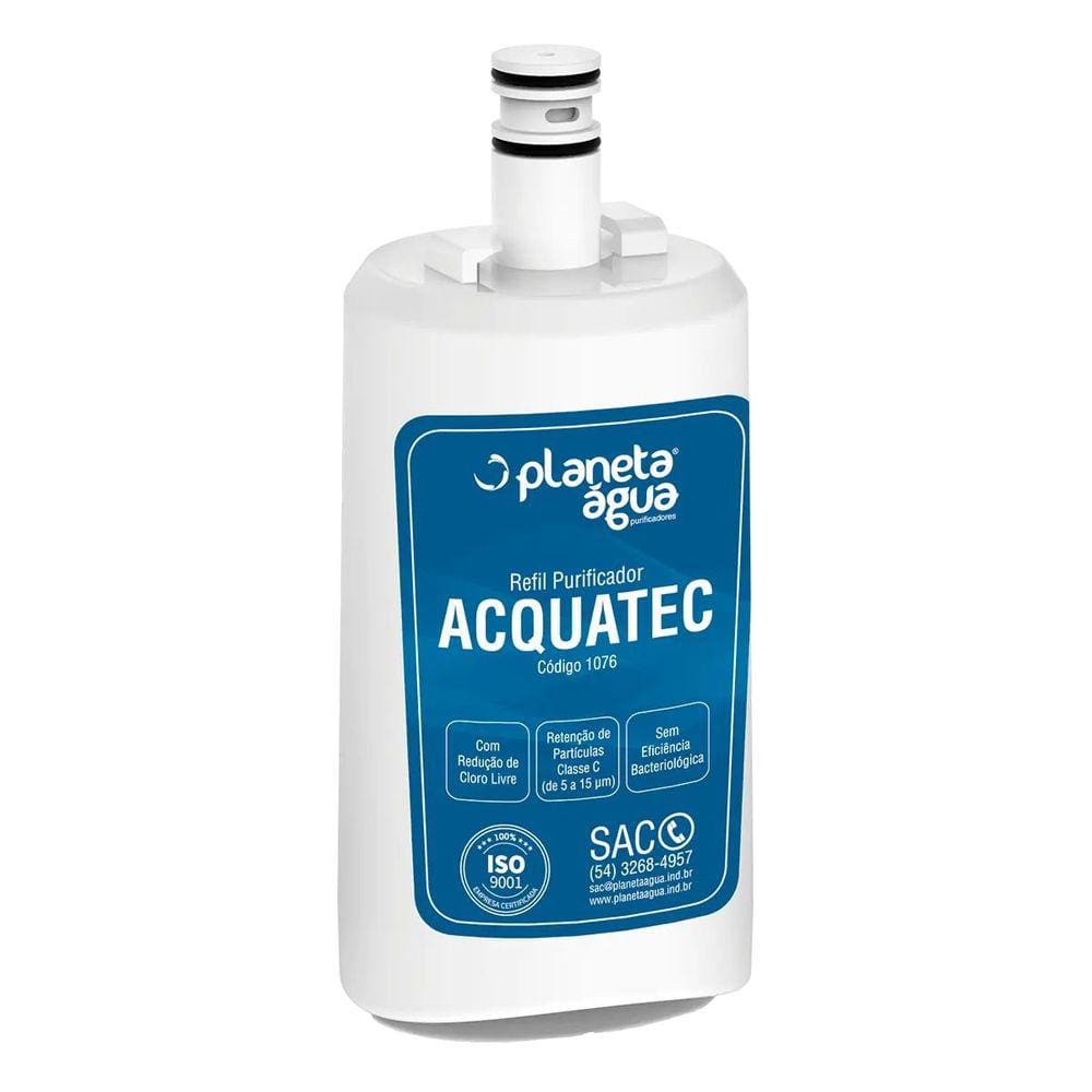 Refil Filtro Bebedouro Esmaltec Puragua Acqua 7 Planeta Água