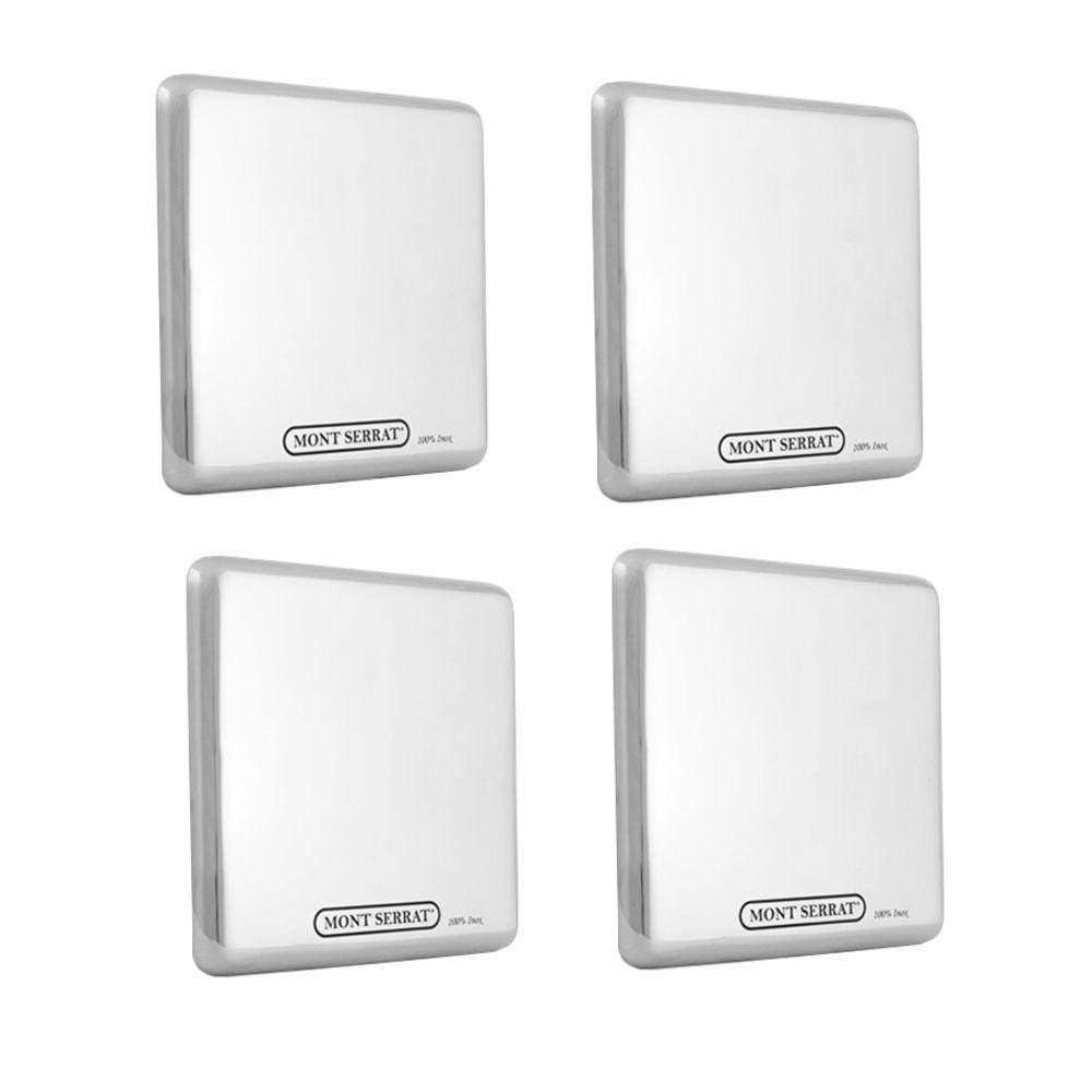 Quatro Ralos Inox Antiturbilhão Encaixe 50mm De Piscina Montserrat