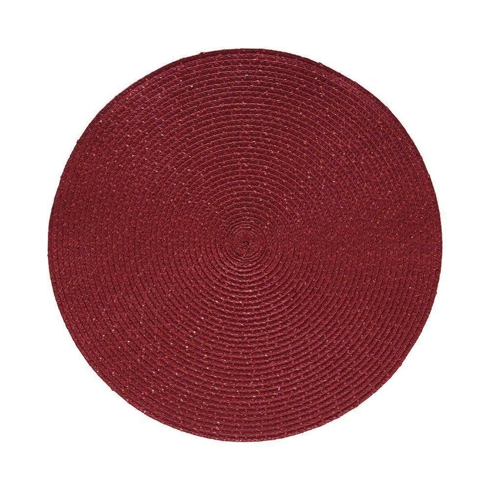 Jogo Americano Copa E Cia 6 Peças Greta Vermelho