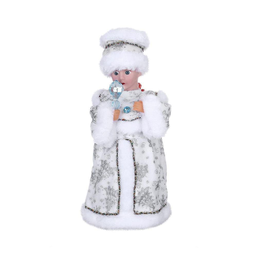 Nova Rússia Natal Papai Noel Boneca Elétrica Cantando Brinquedos Dançando Ano Novo Gif
