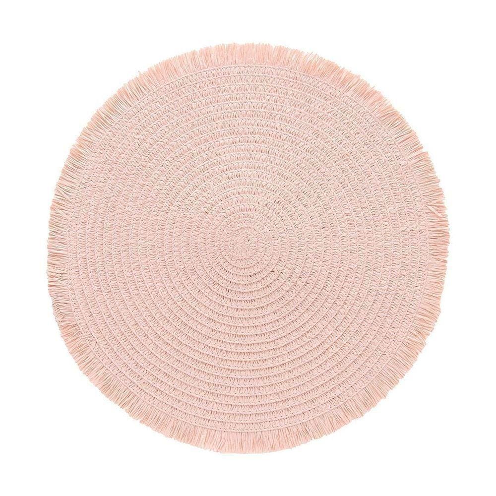 Jogo Americano Copa E Cia 6 Peças Lana Rosa Chá