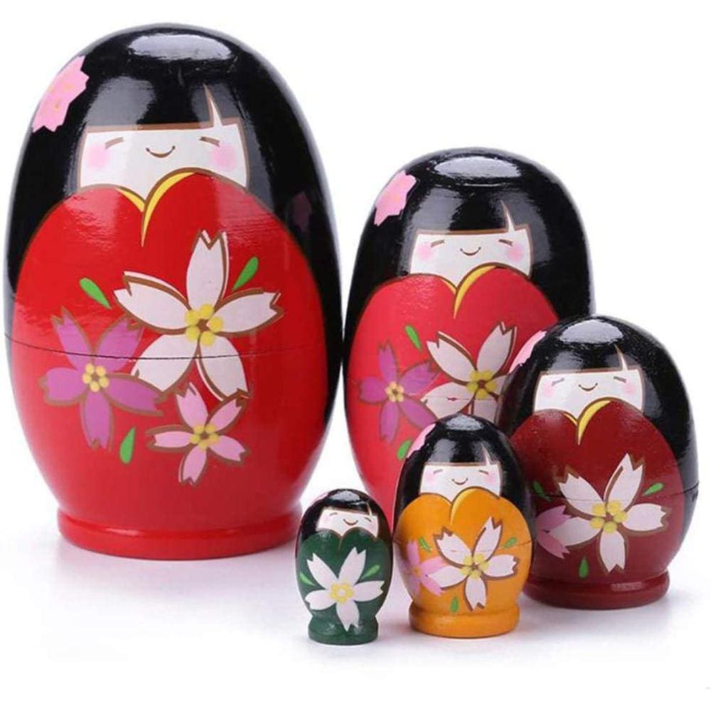 Bonecas de Ninho para Meninas Matryoshka Bonecas Handmade Stacking