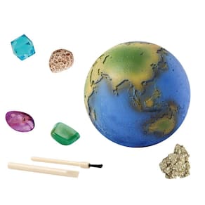 Kit de mineração do planeta - Brinquedos educativos científicos - Brinquedos do sistema solar da ciência infantil - Explorando joias - e escavando bri