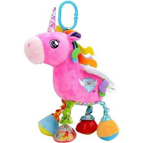 Carrinho de bebê Chocalho Brinquedo, Pendurando Pelúcia Animal Recheado