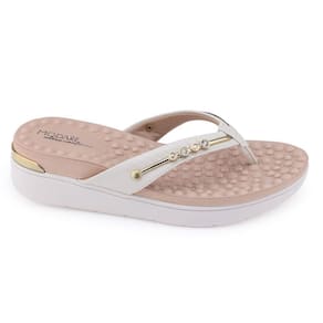 Chinelo Feminino Modare UltraConforto 7151.115 Lezard Ouro