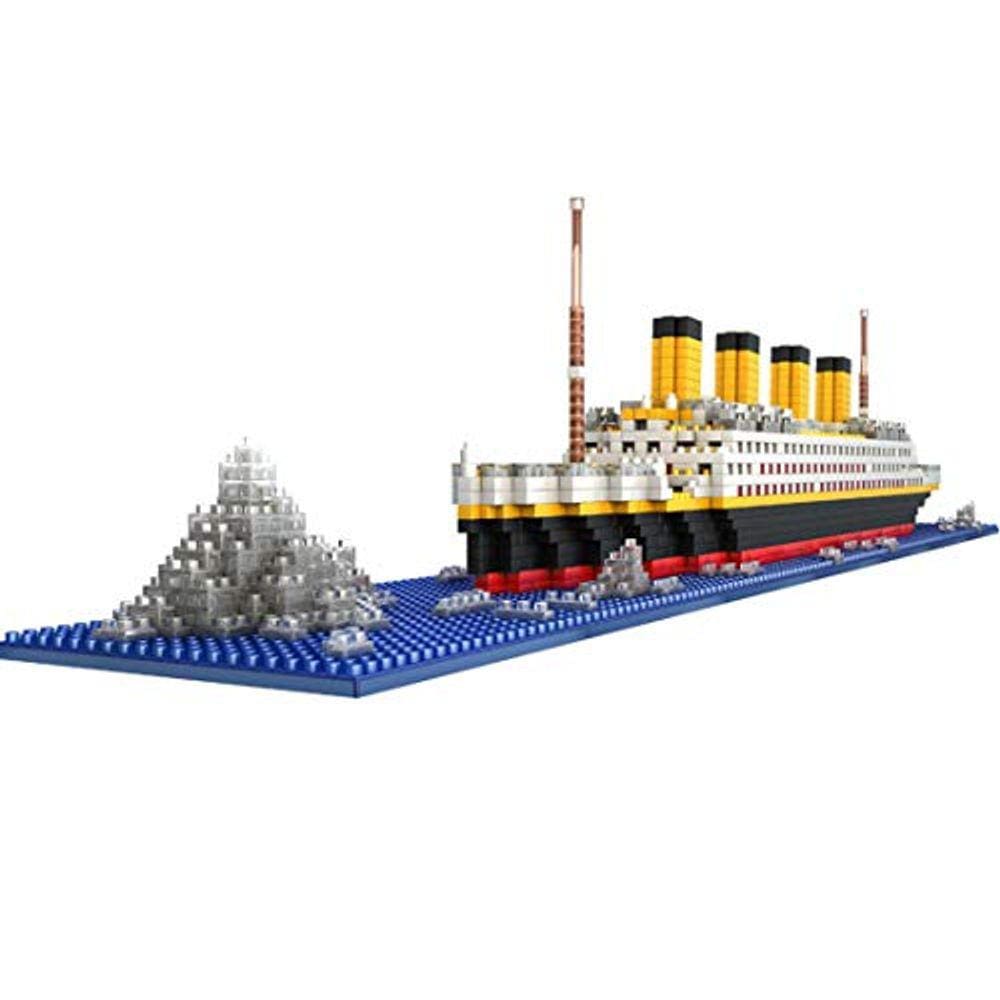 KKXX Titanic Micro Building Block Kits, 1860 Peças Titani