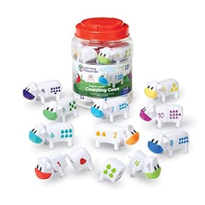 Recursos de Aprendizagem Snap-n-Learn Contagem Vacas Toy Set,Deve
