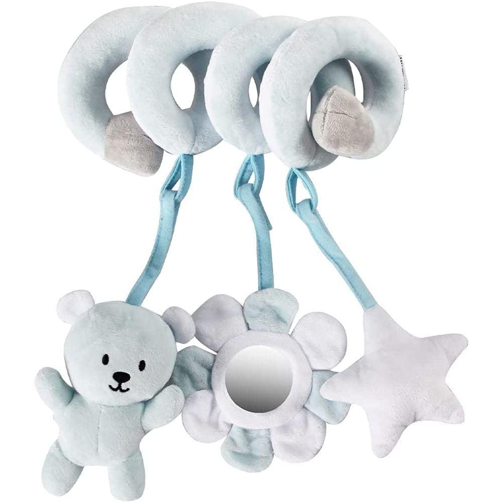 Brinquedos pendurados para cadeirinha Crib Mobile, Baby Spiral infantil