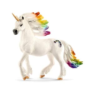 Schleich bayala Unicórnio Brinquedos para meninas e meninos Rainbow Un