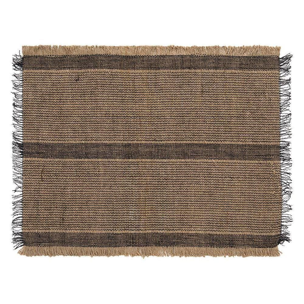 Jogo Americano Copa E Cia Avulso Detroit Franjas Natural E Preto