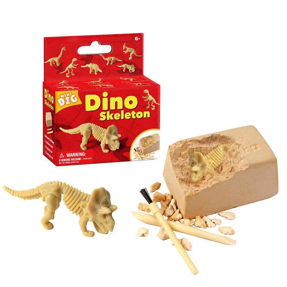 Brinquedo de mineração de espécimes de cristal l artesanal diy infantil pedra dinasou