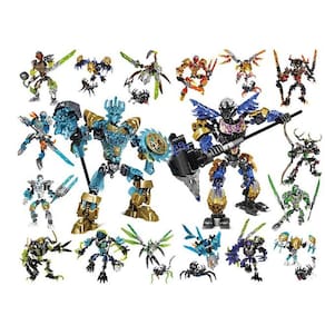 BIONICLE Série Action Figures Construindo Bloco Brinquedos Definidos para Crianças Natal Menino Melhor Presente Presente Robô