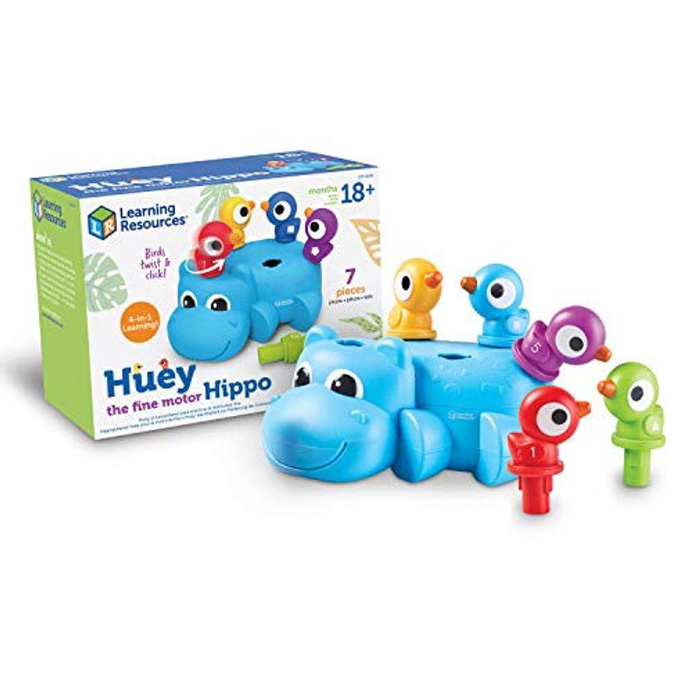 Recursos de aprendizagem Huey O hipopótamo motor fino, motor fino T
