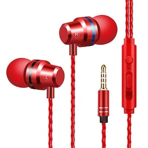 Fones de ouvido esportivos com fio Hifi Super Bass Headset 3.5mm fone de ouvido intra-auricular fones de ouvido estéreo
