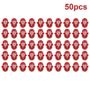 50pcs Novidade Mini Natal Papai Noel Tumbler Boneca Presente de Natal