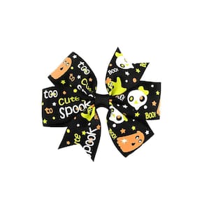 Halloween infantil hairpin crianças abóbora impressão meninas bonito arco acessórios de cabelo