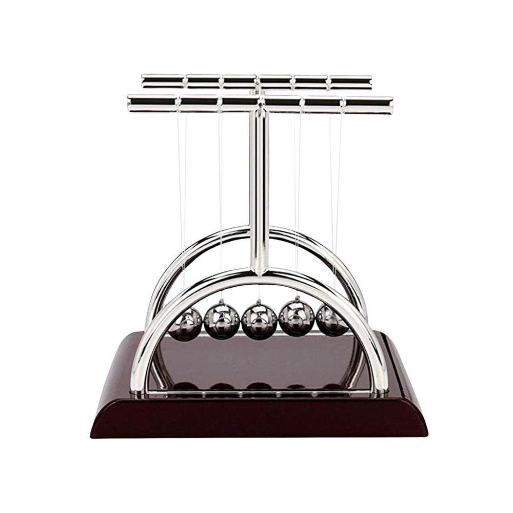 Newtons Cradle Steel Balance Ball Diversão Física Ciência Desenvolvimento Educacional Mesa Brinquedo Presente
