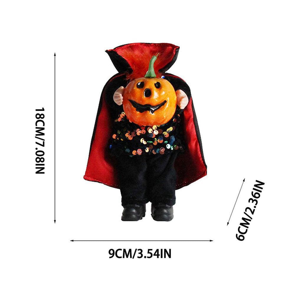 Boneca Truque de Halloween Boneca de Abóbora Sem Cabeça Decoração