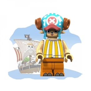 15pcs One Piece Luffy, Jobana Mesabo Robin Shanksbrook Assembled Building Block Minifigure Toy