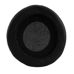 1 par de almofadas de substituição de couro de proteína 70mm fones de ouvido