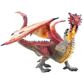Estatueta de dragão Estatueta de dragão mágica realista