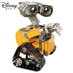 Disney Movie The Idea Robot 687Pcs WALL E Building Blocks High tech Figures WALL E Model DIY Educational Toys For Children Kids| Blocos