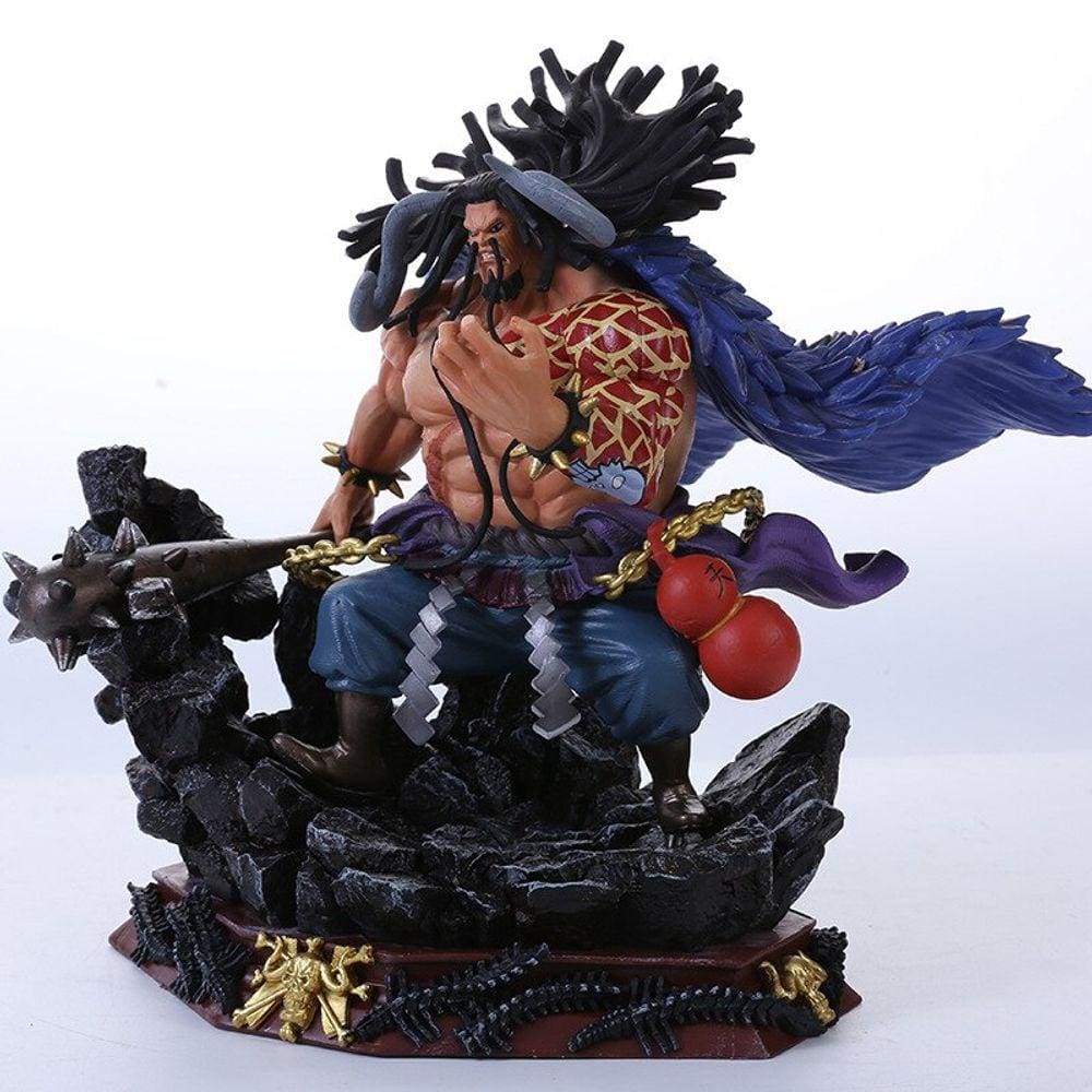 Anime One Piece Kaido Beasts Pirates Gk Battle Kaido Action Figure Pvc Excelente Modelo Figura Toy Collections For Boy Gift| Figuras de Ação