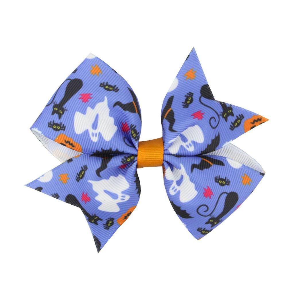 Halloween infantil hairpin crianças abóbora impressão meninas bonito arco acessórios de cabelo