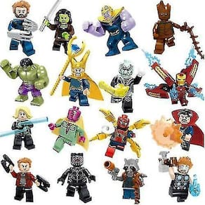 16pcs Marvel Avengers Mini Figures