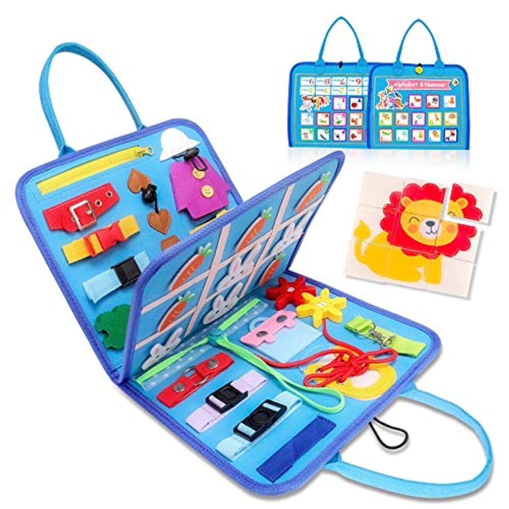 Busy Board for Toddlers-Sensory Toys for Toddlers-Montesso