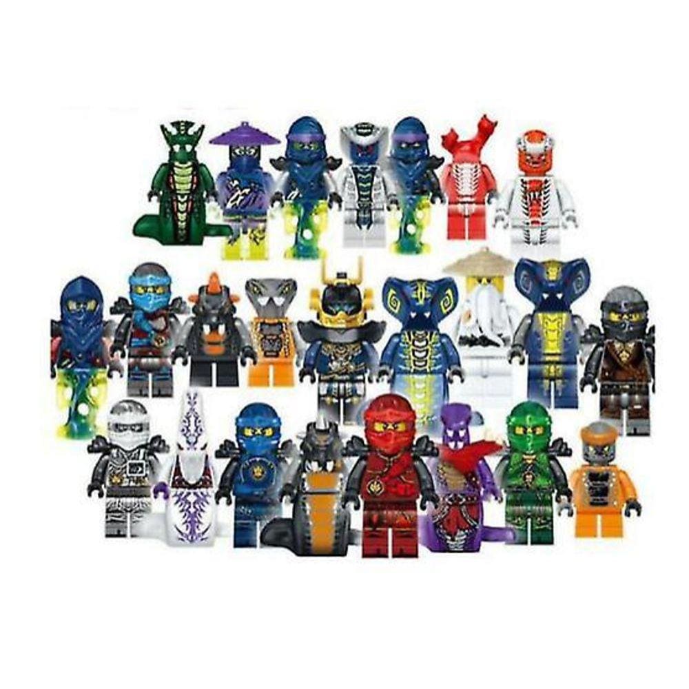 Conjunto de 24pcs Ninjago Mini Figures