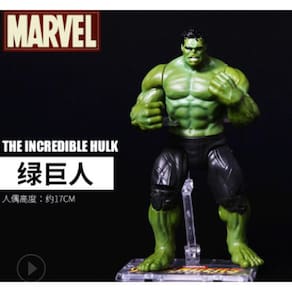 17cm Disney Marvel Brinquedos 17CM Vingadores Guerra Infinita Homem Aranha Capitão América Homem de Ferro Thanos Hulk Bonecos figura com caixa de pres
