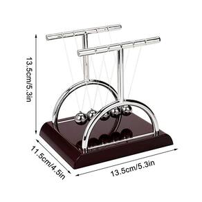 Newtons Cradle Steel Balance Ball Diversão Física Ciência Desenvolvimento Educacional Mesa Brinquedo Presente