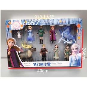 HOT Disney Frozen 2 Snow Queen Elsa Anna PVC Action Figure Olaf Kristoff Sven Anime Dolls Figurines Kids Toy Children Gift| Figuras de Ação