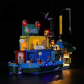 Kit de luz LED para 80013 Monkey Kidâ€™ s Team Secret HQ Toy Bu