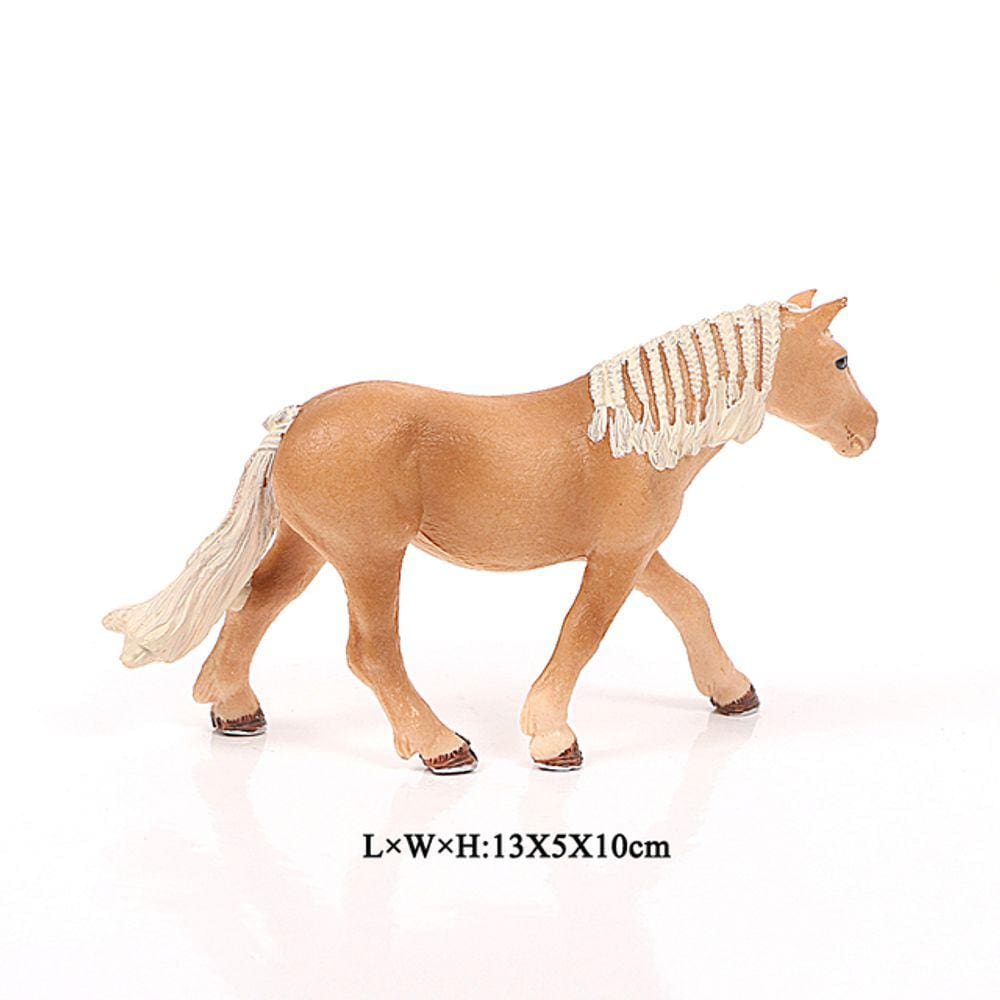 Modelos realistas de cavalos animais Ação emulacional e figura de brinquedo