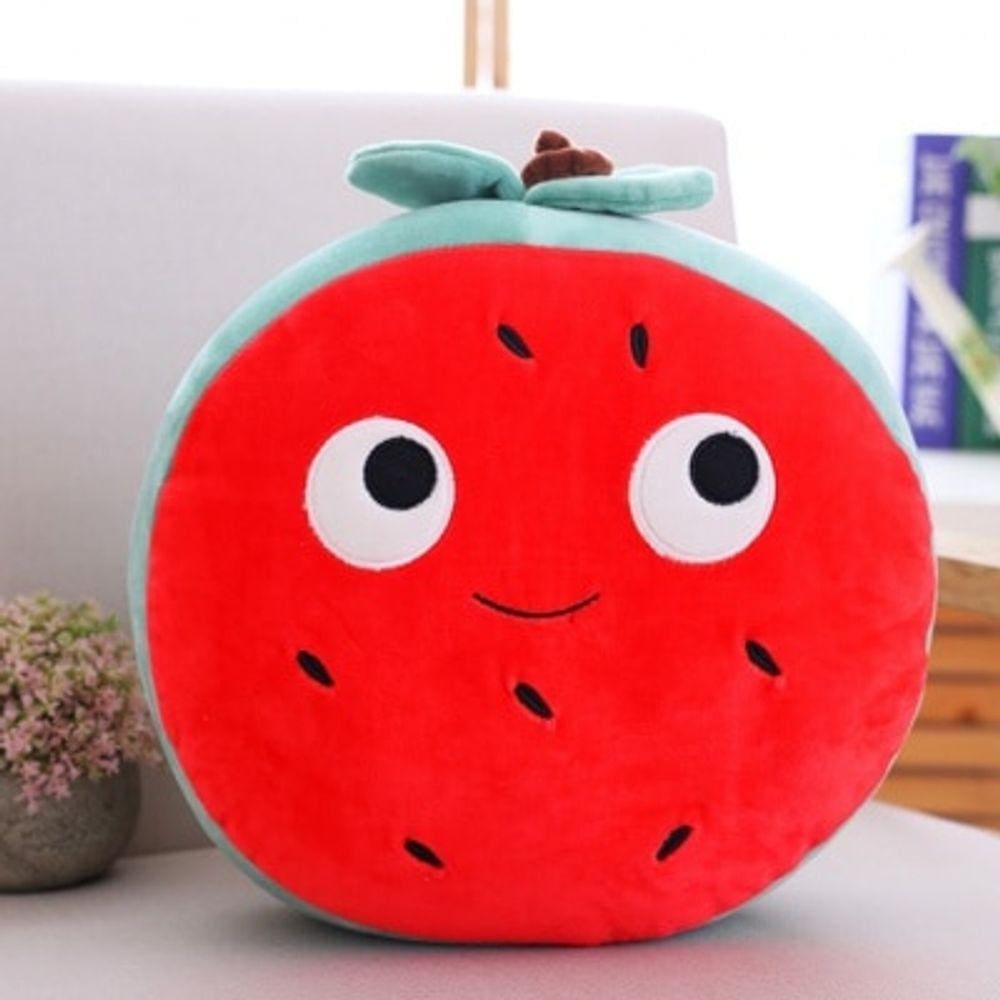 30cm Creative Sleeping Pillows Melancia Abacaxi Pêssego Assim
