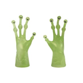 Fun Little Toys Animal Ugly Holly Head Finger Puppets Lembrancinhas de festa 2pcs