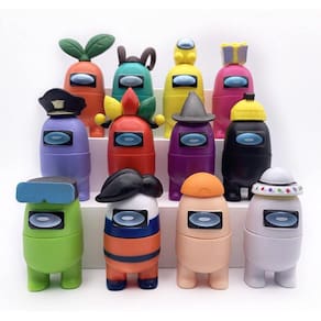 Conjunto de estatuetas merch, brinquedos de coleção para fãs de jogos, Mini Ch
