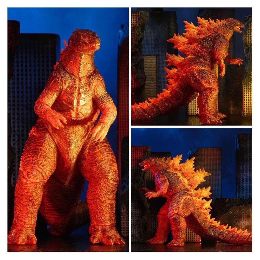 2021 Red NECA Godzilla King Of The Monsters 18cm PVC Action Figure