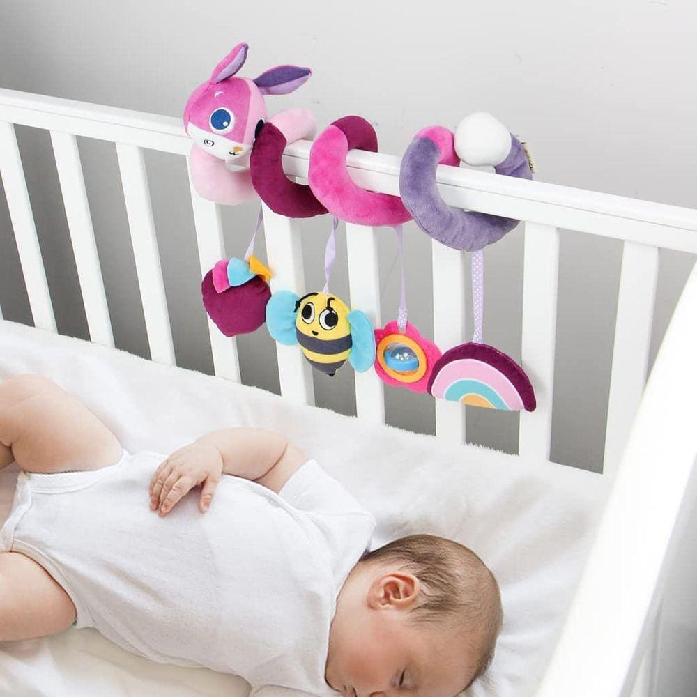 Brinquedo de Atividade Espiral, Carrinho de Bebê Em Espiral Brinquedo Comforta