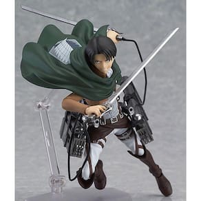 15cm Ataque de Anime em Titã 213 Levi Action Figure Mikasa Ackerman 203 Eren Yeager 207 Movable Assemble Figurine Model Toy Gift| Figuras de Ação