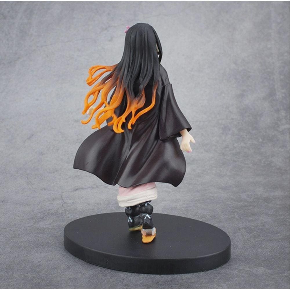 16cm Kimetsu no Yaiba Figura Tanjirou Nezuko Inosuke estatueta Anime Demon Slayer Action Figure Demon blade figures Modelo de brinquedos| Figuras de A