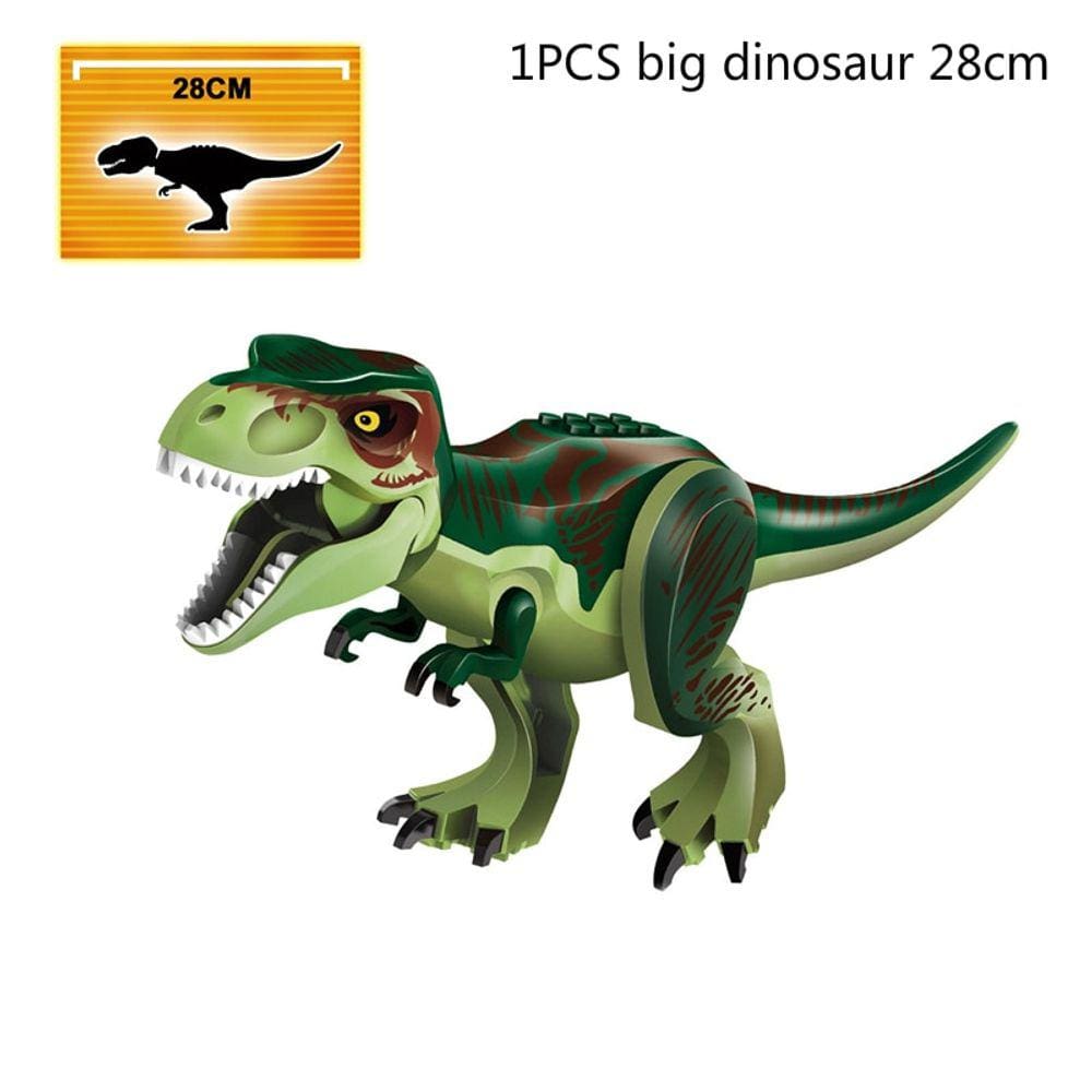 Jurassic World 2 Figuras Dinossauros Tiranossauro Edifício Bl