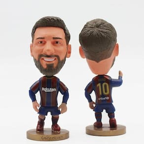 Bonecas de resina de 6,5cm de altura Messi Arg2018 2.5inch Figurine (B2021)